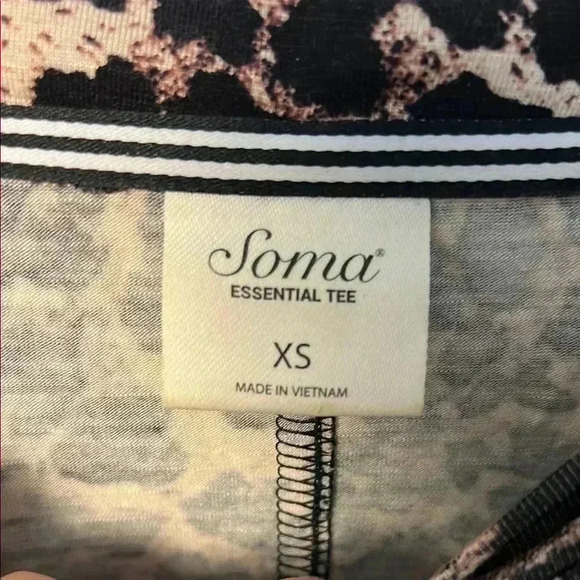 Soma leopard print oversize t shirt - Picture 2 of 6